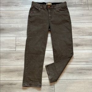 Democracy Ab Technology brown straight leg jeans size 10